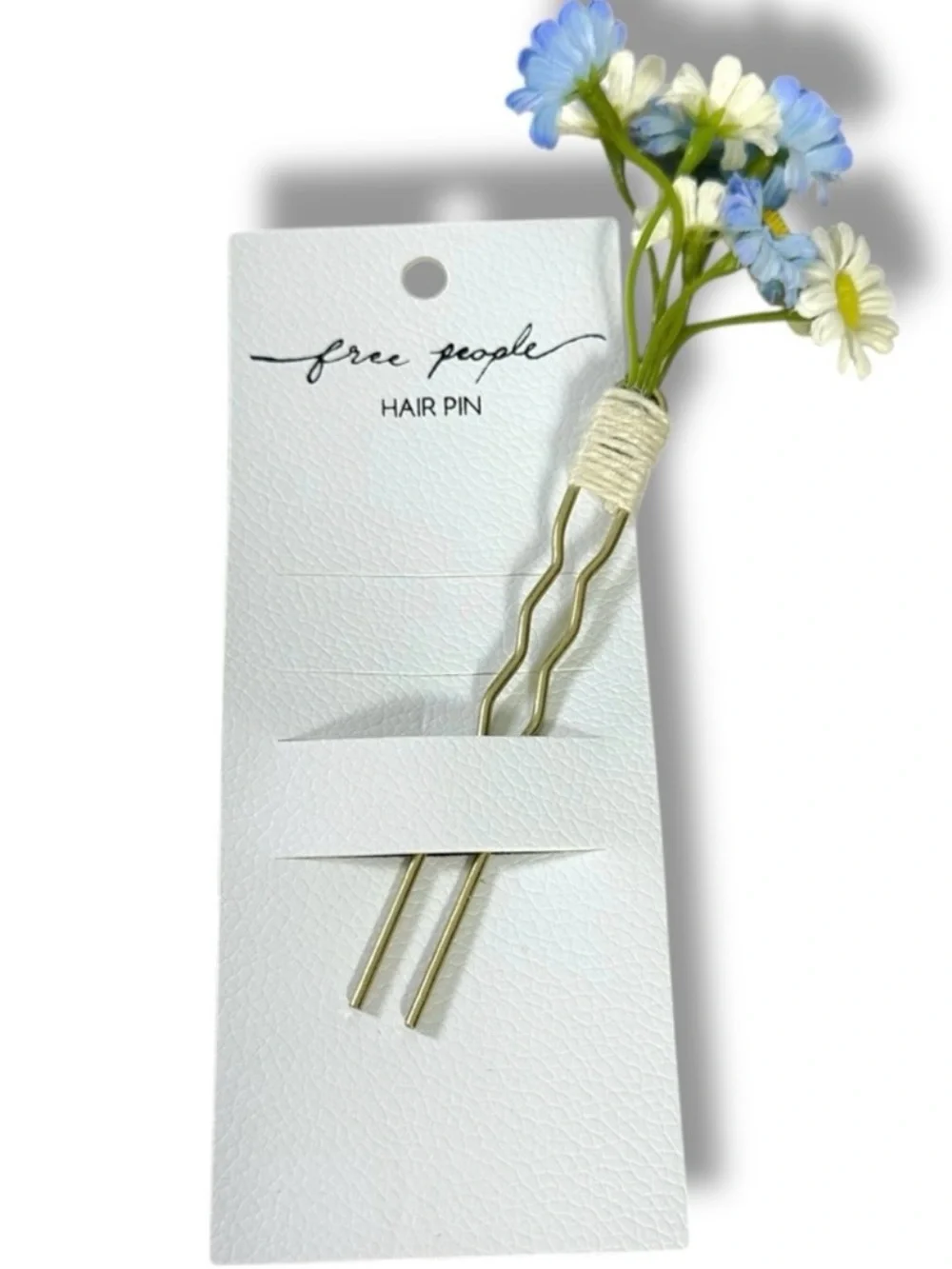 Free People Bohemian Retro 70s Flower Child Take It Eazy Daisy Bouquet Hair Pin